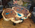 Exotic Round Live Edge Coffee Table with Glowing Resin Living Room Table Dinning Table Home Office Table Center Table Console Table End Table Side Table Home Décor