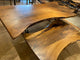 Pinnacle Acacia Wood Live Edge Dining Room Table Kitchen Table Coffee Table Living Room Table Conference Table Counter Table Patio Table End/Side Table