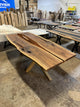 Extendable Epoxy Live Edge Dining Table Coffee Table Living Room Table Kitchen Table Conference Table Wooden Table Console Table Patio Table Bar Counter Table