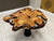 Exquisite Clear Transparent Live Edge Round Epoxy Resin Table Dining Table Coffee Table Kitchen Table Patio Table Console Table Side Table Centre Table
