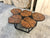 Customized Aesthetic Live Edge Epoxy Resin Coffee Table Living Room Table Console Table Study Table Hallway Table Central Table End/Side Table