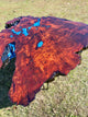 Premium Glossy Epoxy Round Resin Coffee Table Living Room Table Dinning Table Home Office Table Center Table Console Table End Table Side Table Home Décor