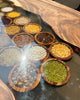 TUZECH Exotic Spices Epoxy Resin Dining Table Coffee Table Living Room Table Console Table Kitchen Table Patio Table Center Table Side Table Bar Counter Table Home Décor