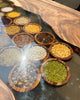 TUZECH Exotic Spices Epoxy Resin Dining Table Coffee Table Living Room Table Console Table Kitchen Table Patio Table Center Table Side Table Bar Counter Table Home Décor