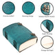 TUZECH 600 Pages Handmade Large Leather Journal Diary Embossed Tree of Life Book Of Shadows Hocus Pocus Notebook Writing Seven Chakra Grimoire Sketchbook 7 x 10 Leather Bound