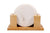 100% Pure Marble Natural Stone Coasters for Drinks with Wooden Holder Housewarming Suitable for Cup Glasses Prevent Furniture from Dirty Spills Water Ring, Scratches 4Inches Set of 6-Tuzech store
