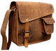 TUZECH Designer Buffalo Hunter Leather bag Laptop Messenger Bag Office Briefcase College Bag - Fits Laptop Upto 13.3 Inches-Tuzech store