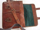 TUZECH Pure Leather Bag Unisex Office Formal Travel Brown Laptop Messenger Bag - Fits Laptop (11 Inches)-Tuzech store