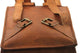 Tuzech Unisex Brown Pure Leather Bag Adjustable Size Casual Use Messenger Satchel Bag Cute Backpack Fits laptop Upto Adjustable Size (21 Inches)-Tuzech store