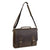 Tuzech Vintage Genuine Leather Tote Briefcase Professional 16'' Laptop Shoulder Messenger Bag with YKK Metal Zippers-Tuzech store