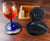 100% Pure Marble Natural Stone Coasters for Drinks with Wooden Holder Housewarming Suitable for Cup Glasses Prevent Furniture from Dirty Spills Water Ring, Scratches 4Inches Set of 6-Tuzech store