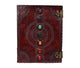 TUZECH Leather Journal Seven Chakra Medieval Stone Embossed Handmade Book of Shadows Notebook Office Diary College Book Poetry Book Sketch Book 14 x 18 Inches-Tuzech store