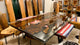 Customized Large Clear EPOXY Table, Resin Dining Table for 2, 4, 6, 8 River Dining Table Top, Wood Epoxy Coffee Table Top, Living Room Table-Tuzech store