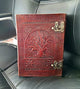 TUZECH 600 Pages Handmade Large Leather Journal Diary Embossed Tree of Life Book Of Shadows Hocus Pocus Notebook Writing Seven Chakra Grimoire Sketchbook 7 x 10 Leather Bound