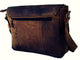 TUZECH Buffalo Leather Distressed Brown Messenger Bag Shoulder Bag laptop bag (15 inches)-Tuzech store