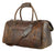 Tuzech Large Duffel Luggage leather Travel Bag Duffel bag Gym Bag Airplane cabin Approved Carry On Overnight Leather Weekender Mens Duffle Bag For Men and Women 20 inch