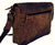 TUZECH Buffalo Leather Distressed Brown Messenger Bag Shoulder Bag laptop bag (15 inches)-Tuzech store