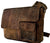 TUZECH Buffalo Leather Distressed Brown Messenger Bag Shoulder Bag laptop bag (15 inches)-Tuzech store