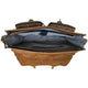Vintage Retro Buffalo Leather Briefcase Laptop Bag-Tuzech store