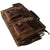 Vintage Retro Buffalo Leather Briefcase Laptop Bag-Tuzech store