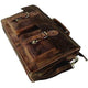 Vintage Retro Buffalo Leather Briefcase Laptop Bag-Tuzech store