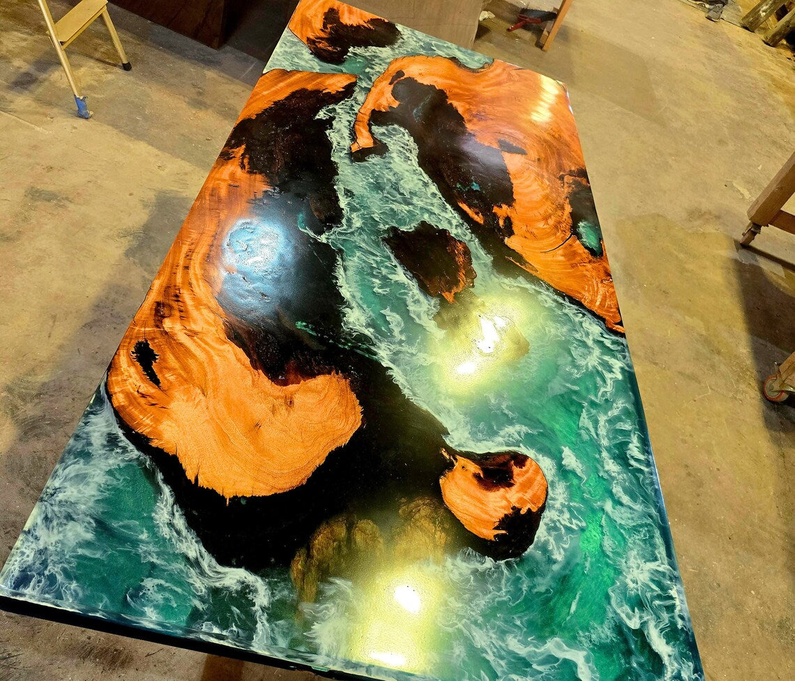 Exploring the Diverse World of Resin Tables: Types and Styles | Tuzech ...
