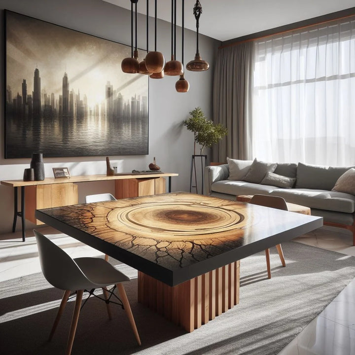 How to Pick the Perfect Resin or Epoxy Dining Table for Your Space