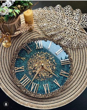 Resin Wall Clock: A Timeless Fusion of Art and Functionality