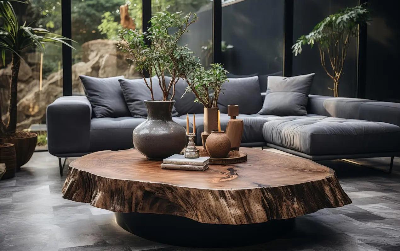 The Art and Elegance of Handcrafted Wooden Live Edge Tables: A Timeless Piece for Your Home