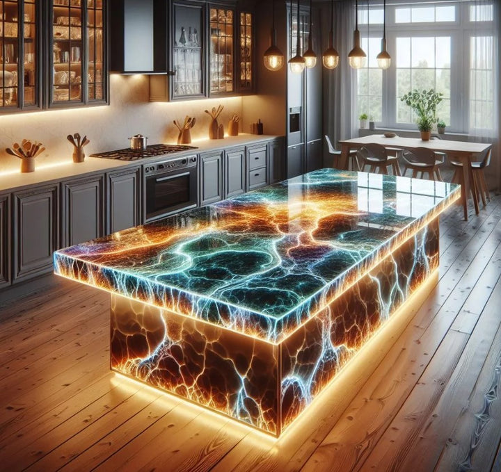 Epoxy Dining and Side Tables: A Guide to This Popular American Trend
