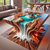 The Beauty and Functionality of Waterfall Resin Tables