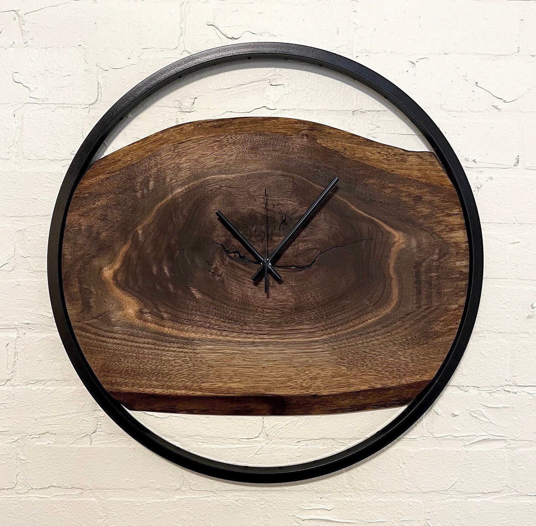 The Timeless Charm of Live Edge Wall Clocks: A Fusion of Nature and Art