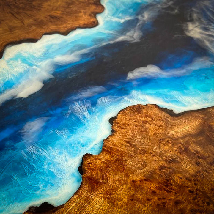 The Eco-Friendly Side of Resin Epoxy Tables: Sustainable Design and Material Choices