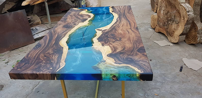Top Resin Dining Tables and Epoxy Side Tables for a Stylish Home