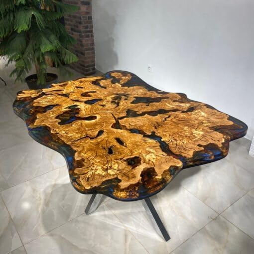 Special Olive Wood Epoxy Dining Table Resin Table Living Room Table Kitchen Table Console Table Conference Table Patio Table Side/End Table Home Décor