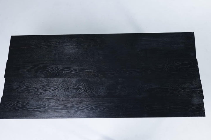 Custom Made Burn Wood Look Resin Black Epoxy Table Dining Table Coffee Table End Table Bar Counter Top Living Room Table Wall Art Wooden Table Home Decor