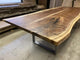 TUZECH Houston Live Edge Solid Wood Coffee Table Living Room Table Dining Table Console Table Patio Table Kitchen Table Centre Table Bar Counter Table Side Table Home Décor