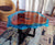 TUZECH Customized Resin Round Table Top, Blue River Look Epoxy Resin, Coffee Table Design, Resin Table, Luxury Décor, Walnut Table, Wooden Resin Table