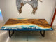 Customized Large Epoxy Table, Ocean Waves Look, Resin Dining Table for 2, 4, 6, 8, Epoxy Coffee Table, Living Room Table, Home décor