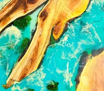 Premium Seashore Look Epoxy Resin Coffee Table Patio Table Console Table Side Table End Table Centre Table Kitchen Table Office Table Living Room Table Home Décor