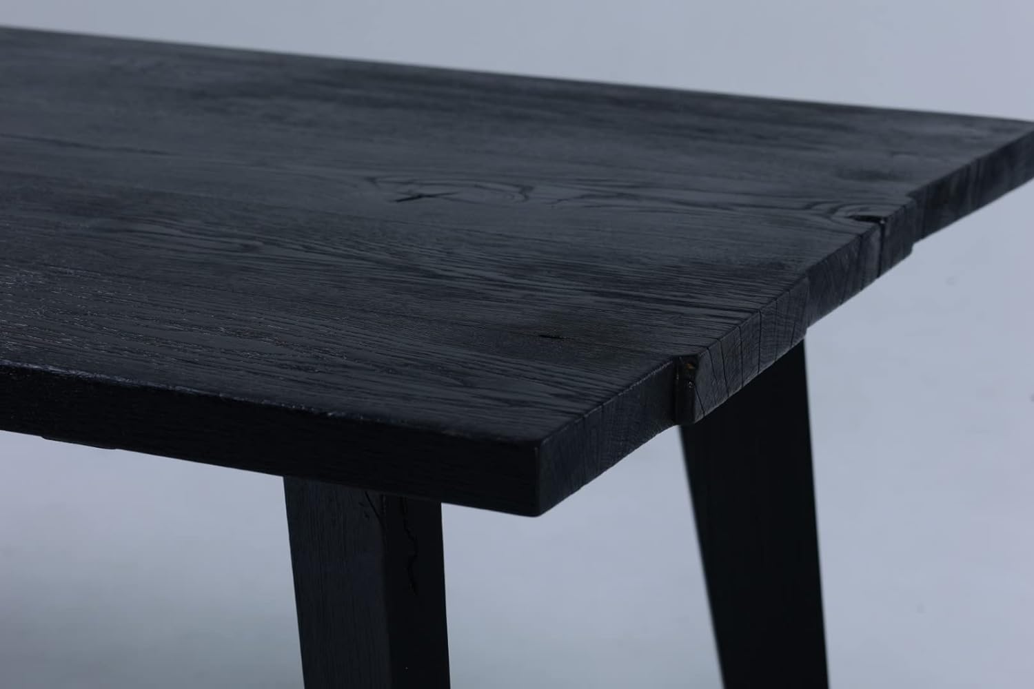 Custom Made Burn Wood Look Resin Black Epoxy Table Dining Table Coffee Table End Table Bar Counter Top Living Room Table Wall Art Wooden Table Home Decor