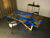 TUZECH Large Indoor Clear Blue Epoxy Dining Table Resin Coffee Table Ocean Table Living Room Night Glow River for 2, 4, 6, 8 Table Epoxy Table Top Patio Table Home Décor