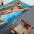 Natural Wood Ocean Look Epoxy Realistic Beach Feel Epoxy Dining Table Coffee Table End Table Bar Counter Top Living Room Table Wall Art Wooden Table