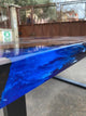 TUZECH Alluring River Blue Epoxy Resin Table Dining Table Living Room Table Coffee Table Center Table Kitchen Table Console Table Patio Table Side/End Table Home Décor