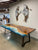 Customized Large Epoxy Table, Ocean Waves Look, Resin Dining Table for 2, 4, 6, 8, Epoxy Coffee Table, Living Room Table, Home décor