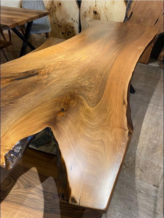 Pinnacle Acacia Wood Live Edge Dining Room Table Kitchen Table Coffee Table Living Room Table Conference Table Counter Table Patio Table End/Side Table