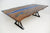 Customized Large Epoxy Table, Live Edge Multi River, Resin Dining Table for 2, 4, 6, 8, Epoxy Coffee Table, Living Room Table, Home décor