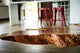 Classic Wood Natural Live Edge Flower Shaped Coffee Table Resin Table Epoxy Dining Table Living Room Table for 2, 4, 6, 8 Wooden Table Bar Counter Patio Table