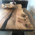 Modern Rustic Live Edge Dining Table Kitchen Table Patio Table Coffee Table Console Table Conference Table End/Side Table Living Room Table Home Décor