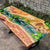 TUZECH Custom Classic Wood Resin Epoxy Realistic Aquarium Look Resin Epoxy Dinning Table Coffee Table Living Room Table Bar Counter Home Decor